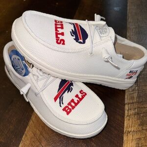 Custom Buffalo Bills Hey Dudes Shoes | Made to Order | Fan Gift | Men & Women